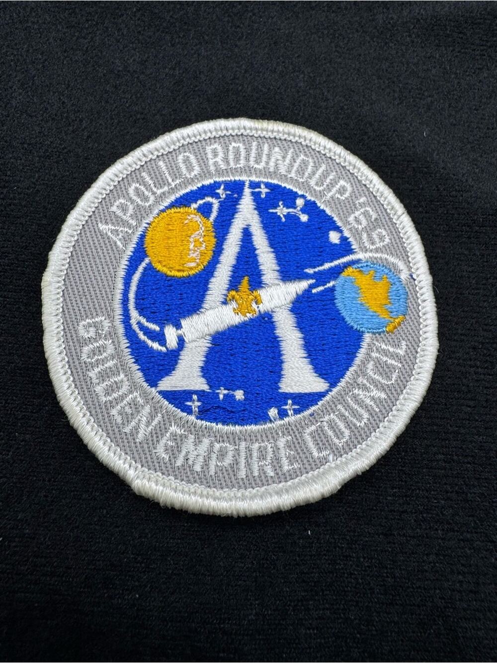 Vintage 1969 Apollo Roundup Golden Empire Council BSA Boy Scouts Patch Sew-On